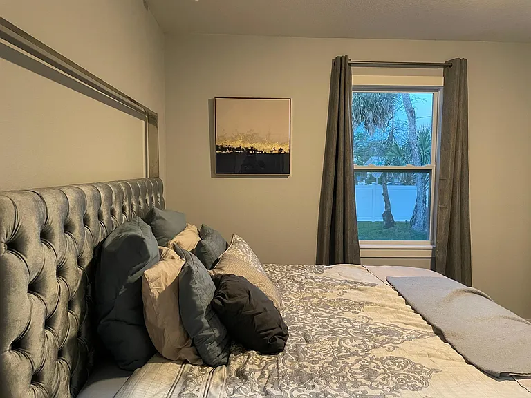 Window in master bedroom for great natural light
