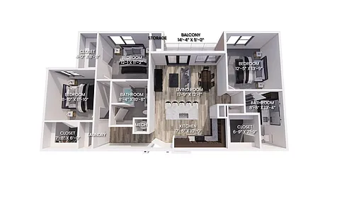 Floor plan C1