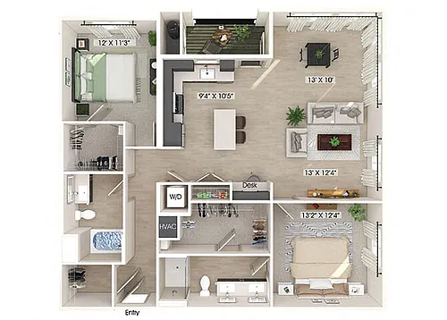 Floor plan B4