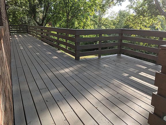 Wrap around deck 1 yr old