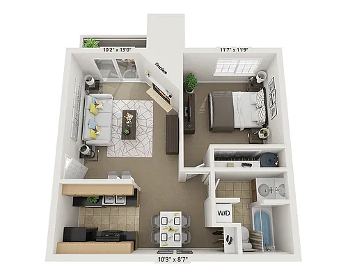 Floor plan Plan A1