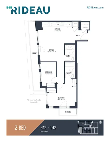 Floor plan 612
