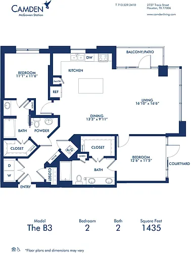 Floor plan B3