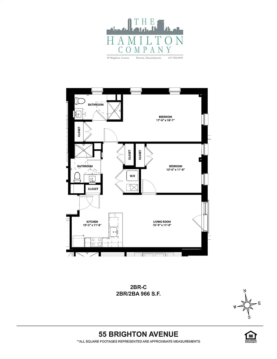 Floor plan 2BR-C