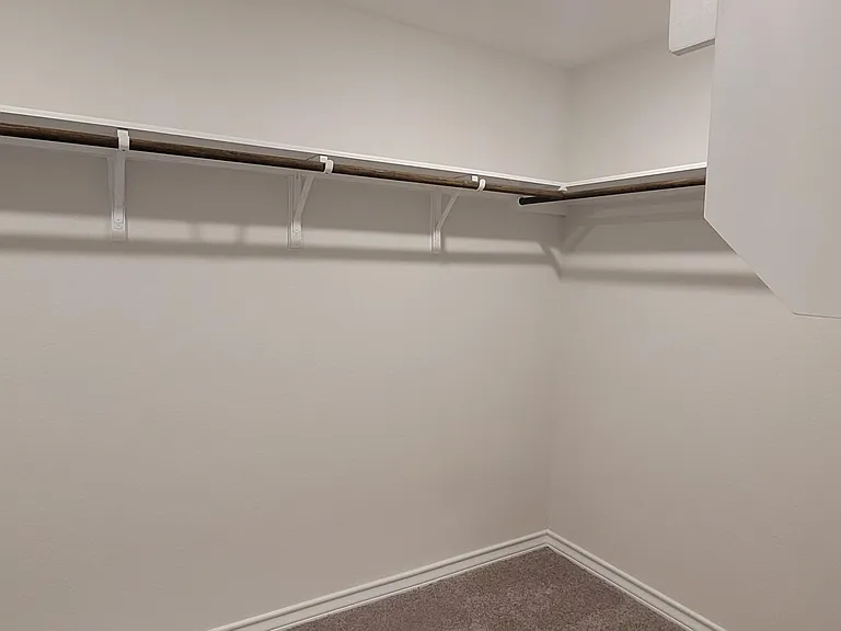 Primary closet