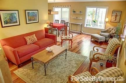 Living Room : Natural sunlight streams through the spacious rooms