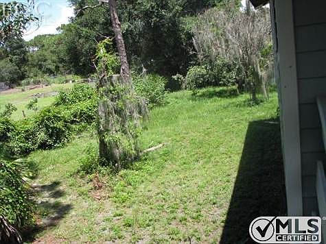 Northeast side of property from front porch.