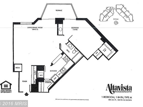 2nd image of 900 N Stafford St APT 2121