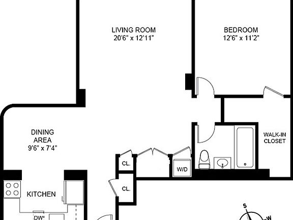 2nd image of 344 W 23rd St APT 7D