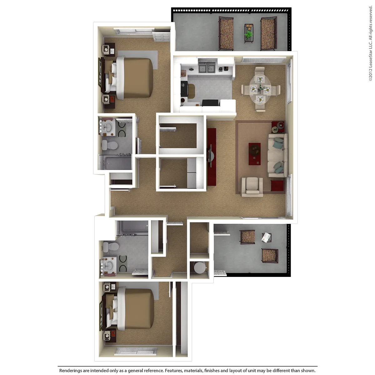 Floor plan Mediterranean