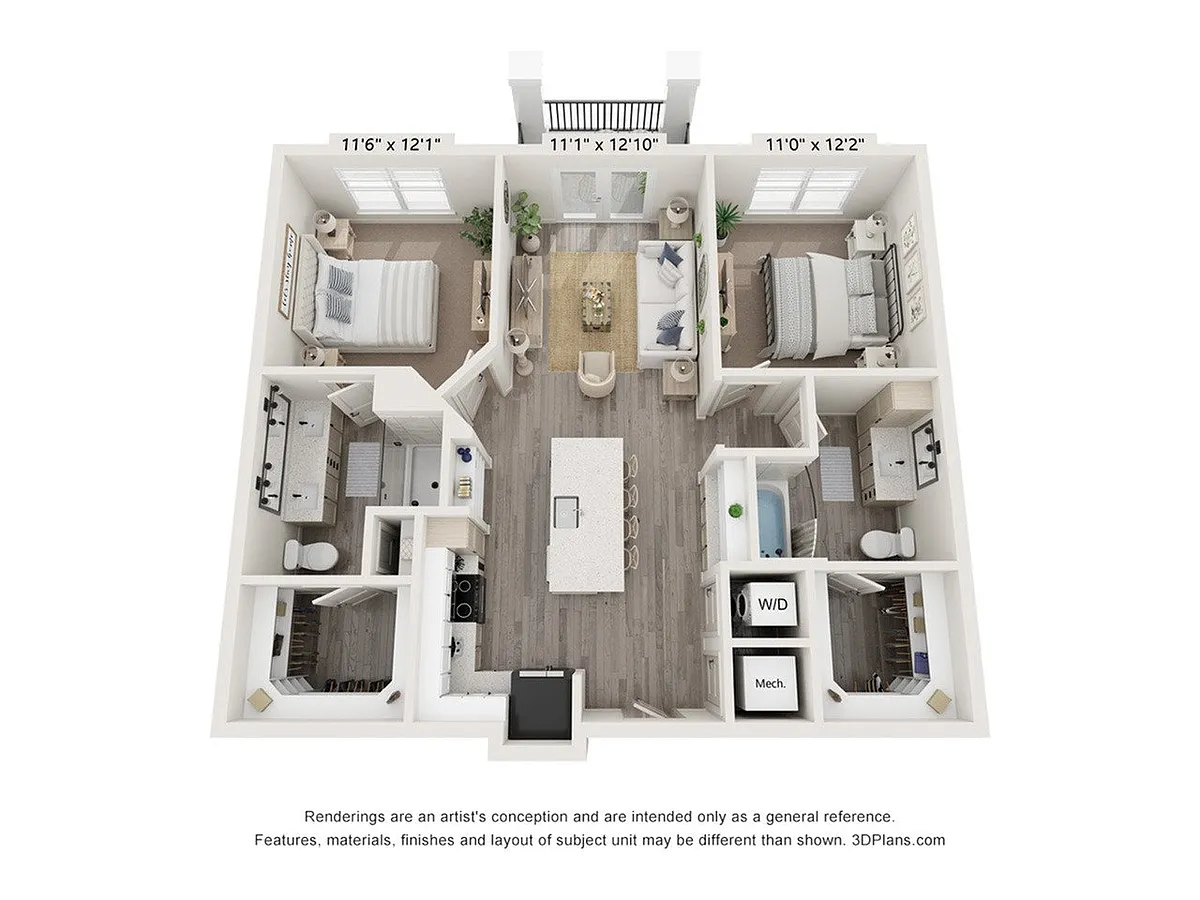 Floor plan The Heron