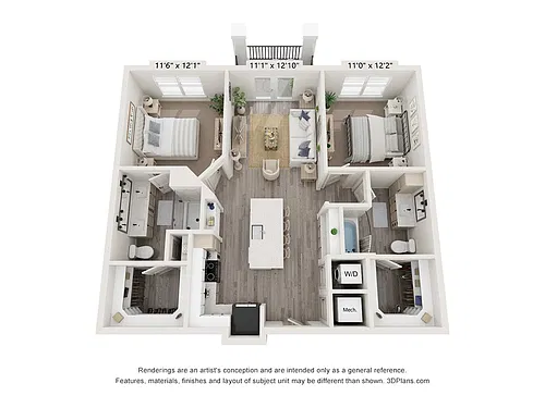Floor plan The Heron