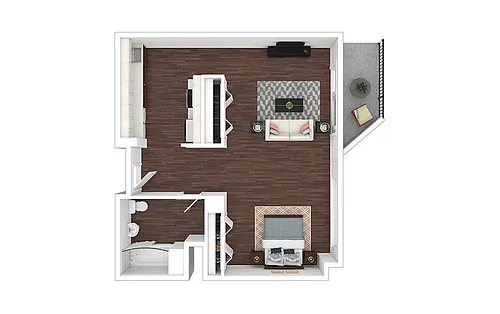 Floor plan S4 - Renovated