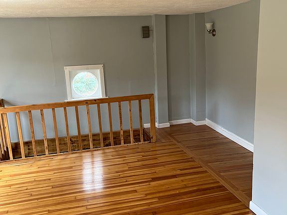 Living space and front entrance.