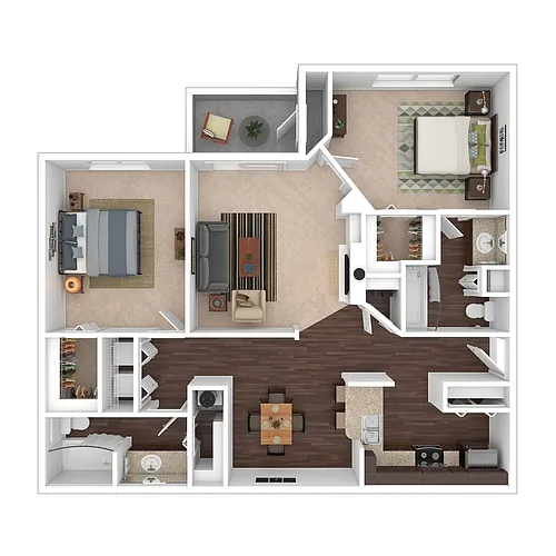 Floor plan B2 Riverside