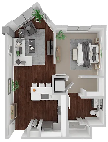 Floor plan Haight Ashbury