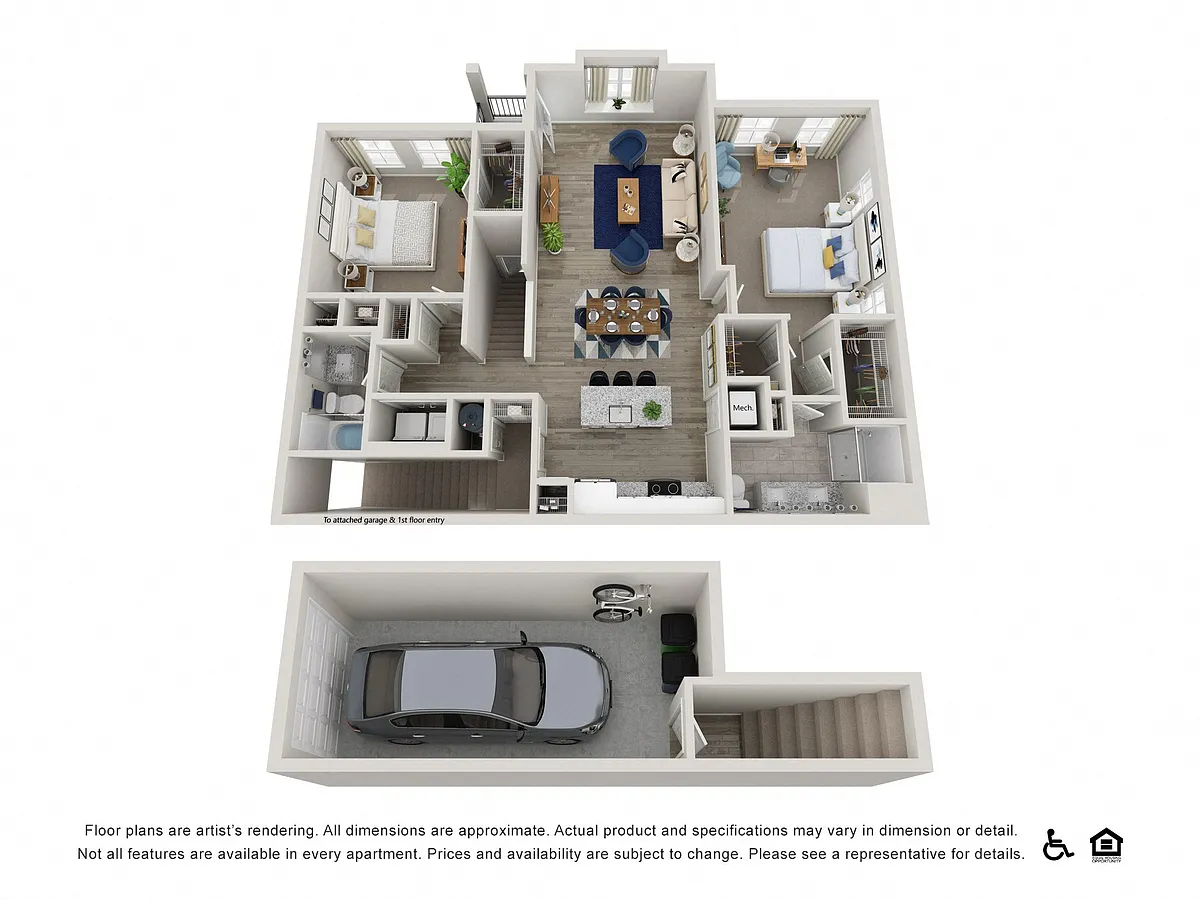 Floor plan The Evans