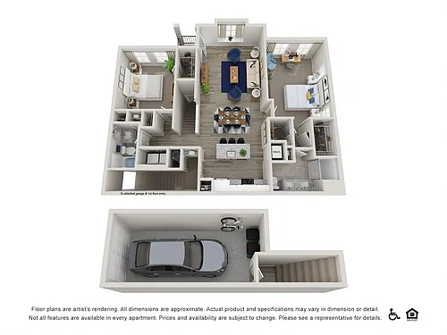 Floor plan The Evans