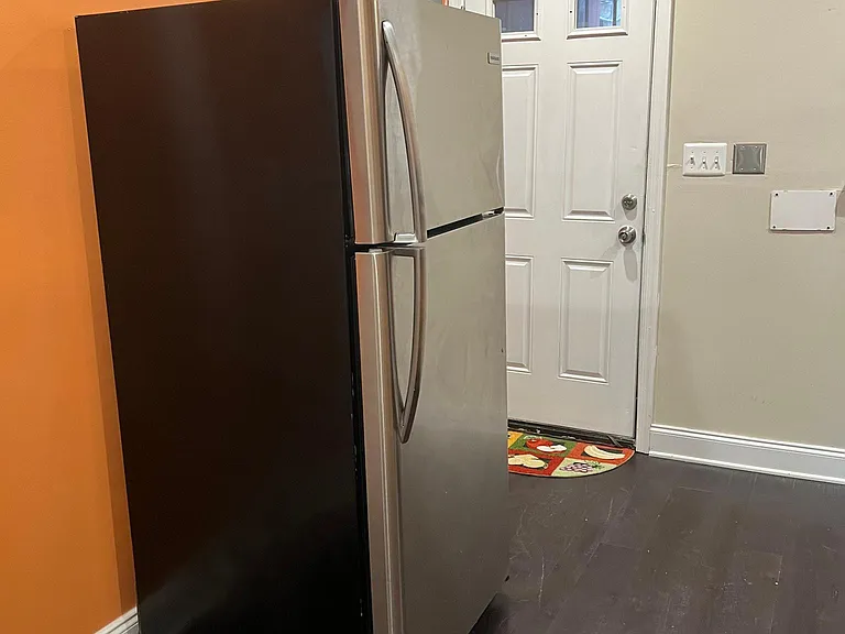 Kitchen and rear exit