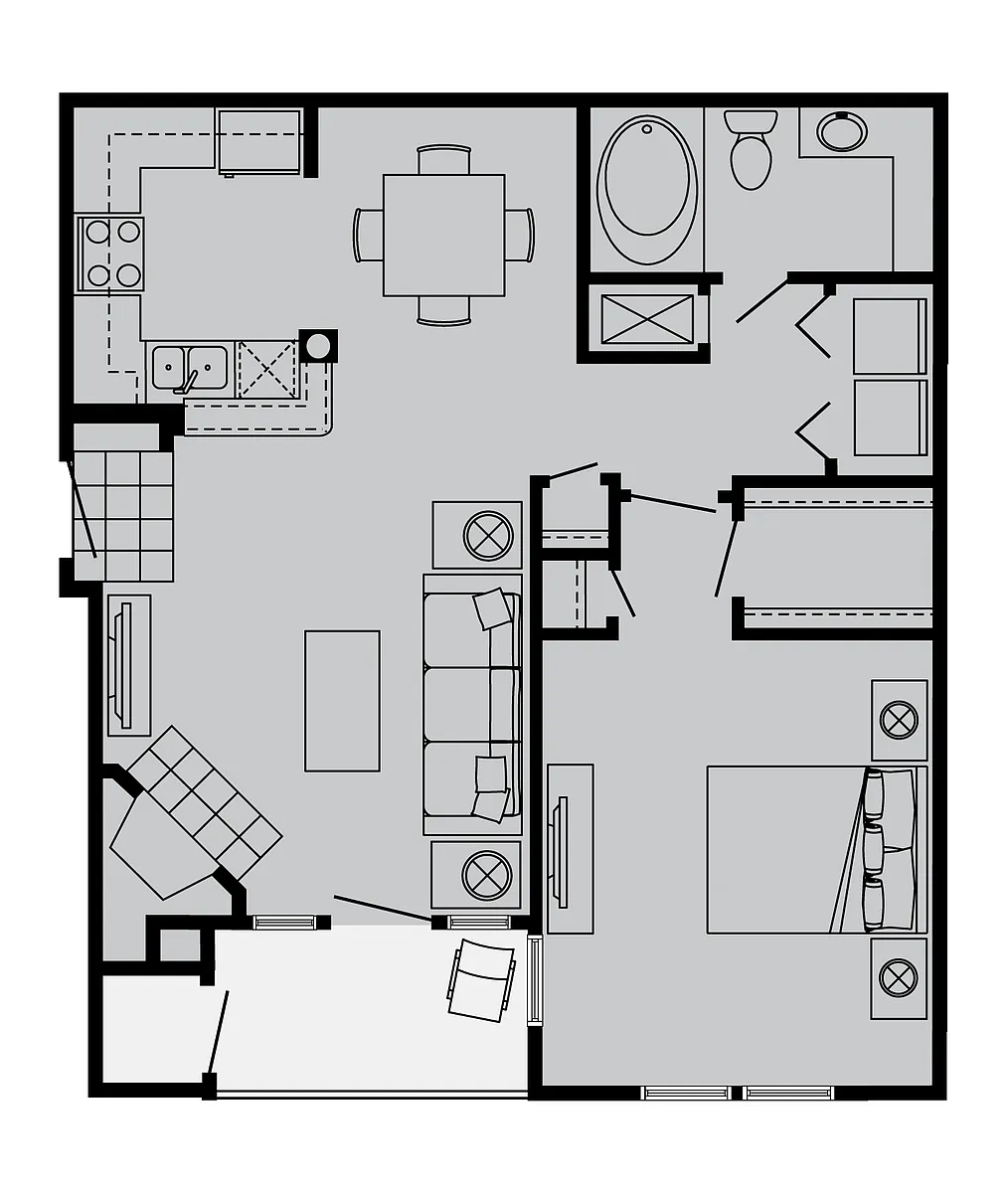 Floor plan B