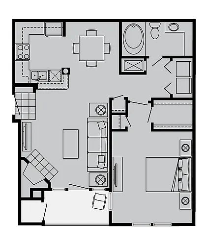 Floor plan B