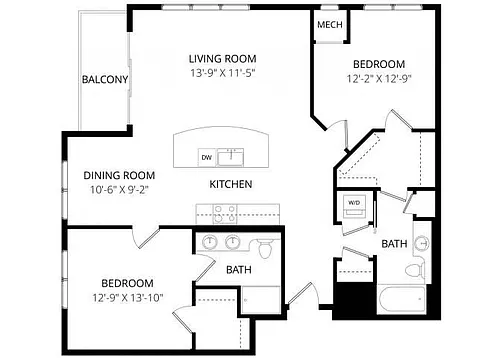 Floor plan Wasabi C6