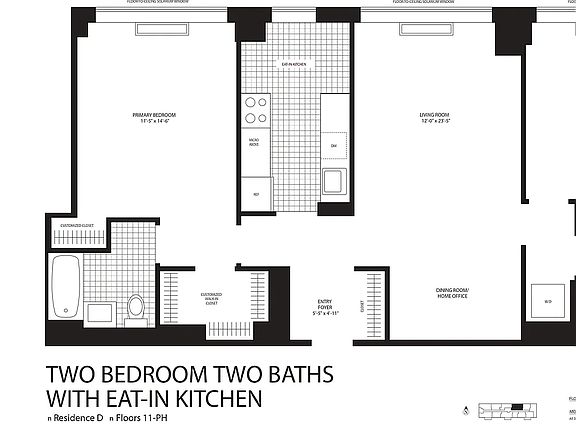 2nd image of 130 W 15th St APT 14D