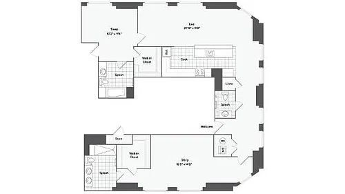 Floor plan Cleveland
