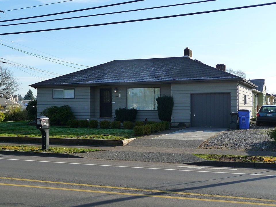 Home with attached garage