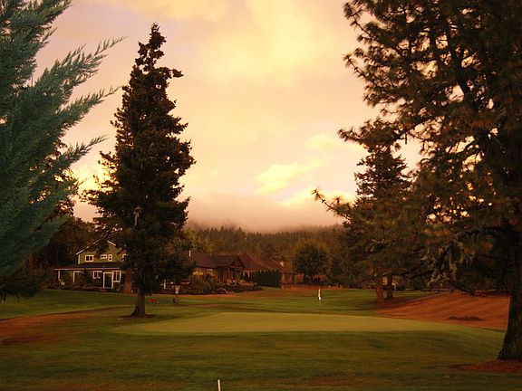 sunset from front deck