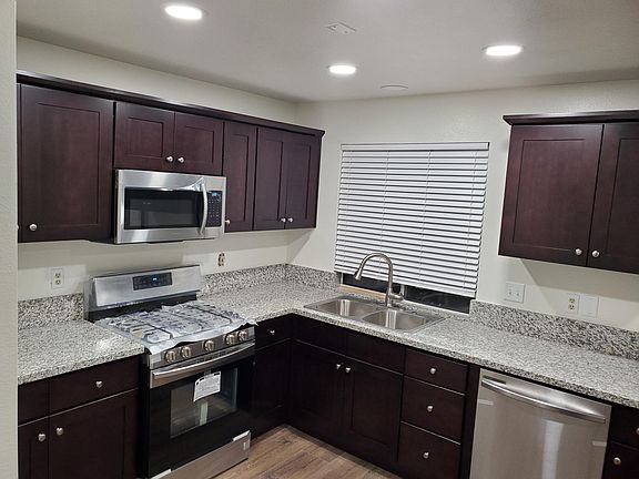 Recently remodeled kitchen
Evening photo