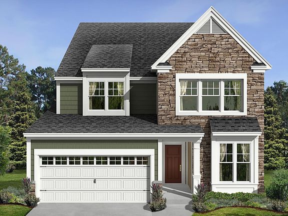 Sycamore II Elevation A Glass Option