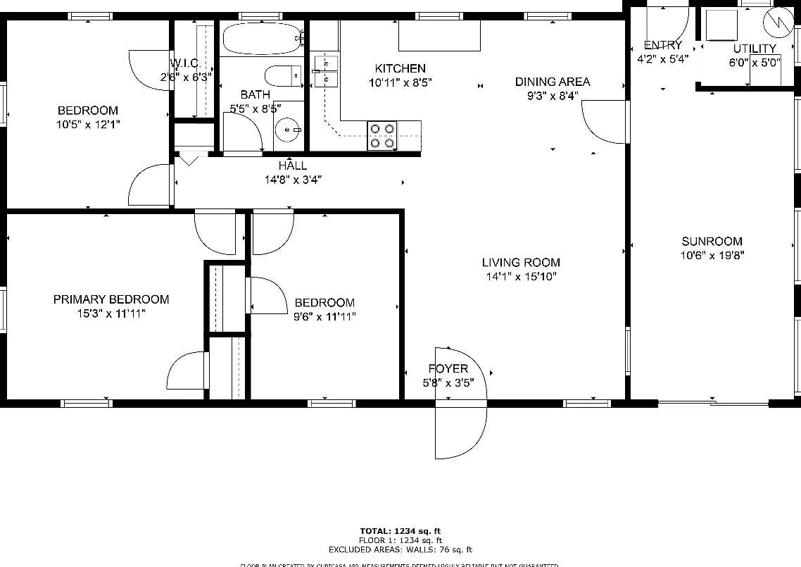 3 bed, 1326 sqft, $1,400 — Photo 3