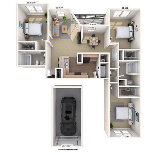Floor plan The Ficus