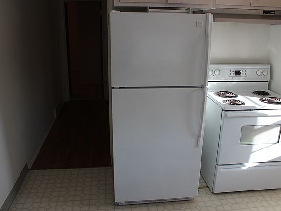 Kitchen and hall to bedrooms