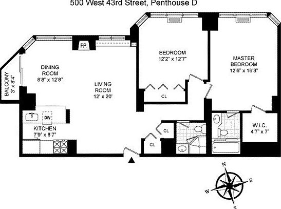 2nd image of 500 W 43rd St Ph D