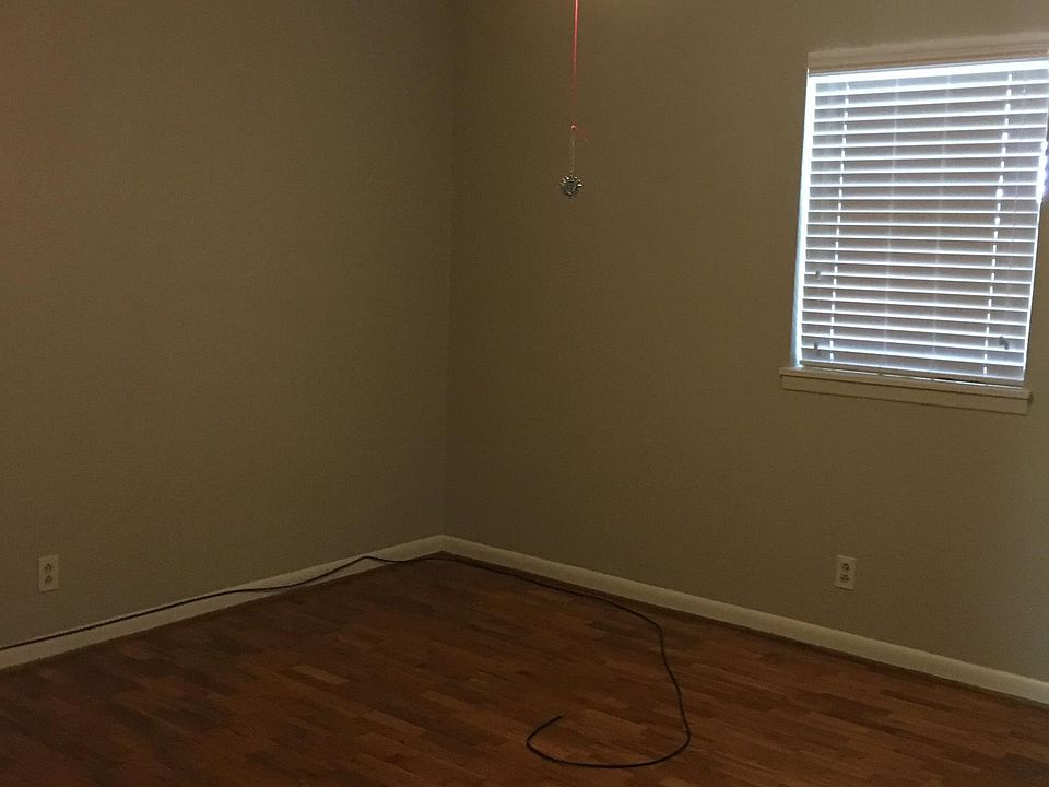Bedroom with real hardwood floors!