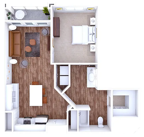 Floor plan The Content