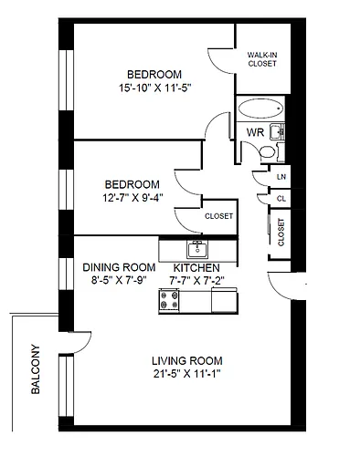 Floor plan 616