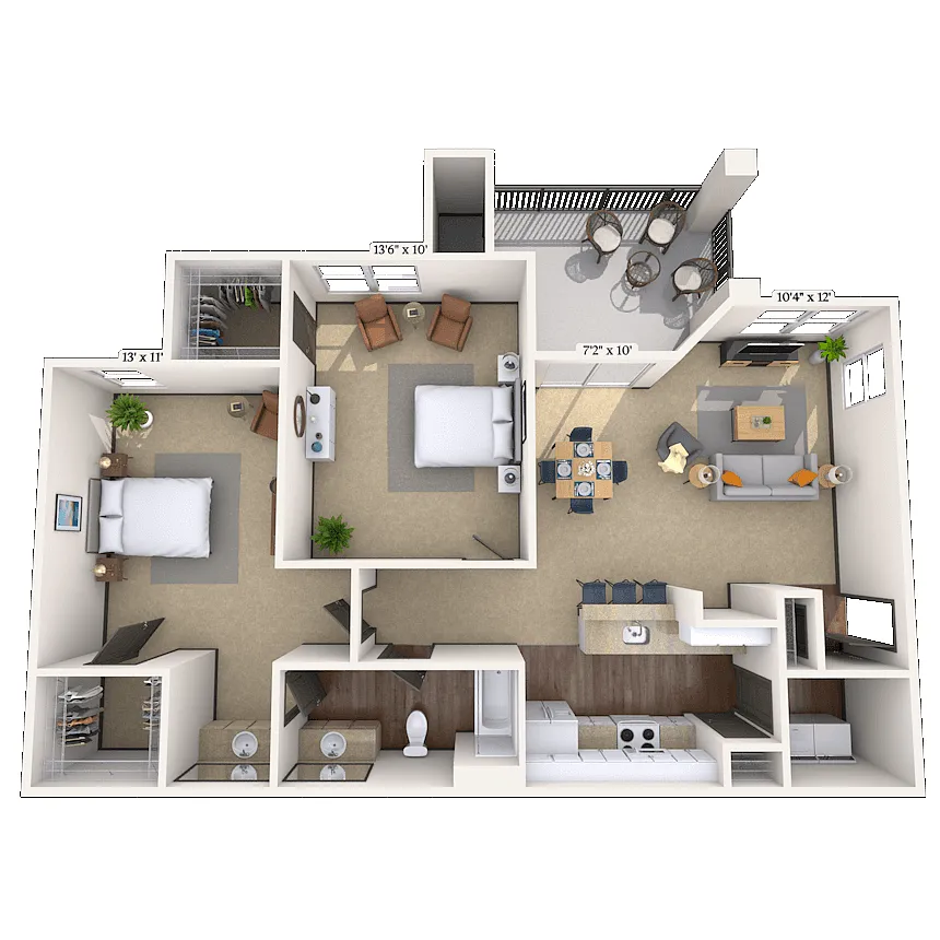 Floor plan The Carrington