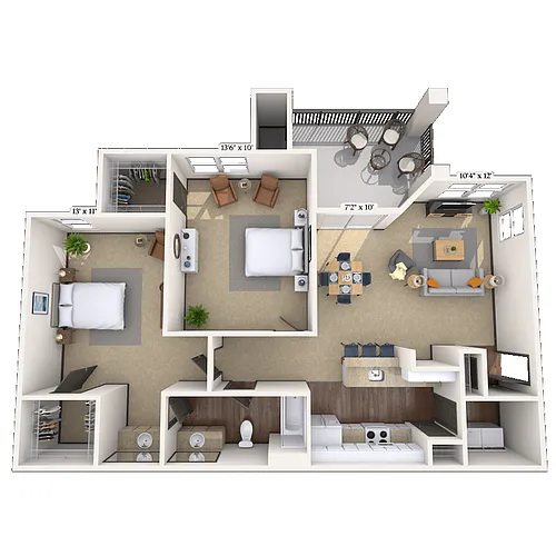 Floor plan The Carrington