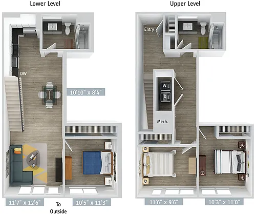 Floor plan C1T-1217