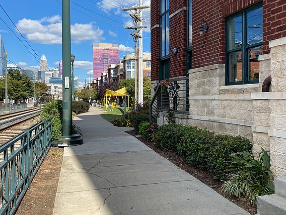 right off South End Rail Trail