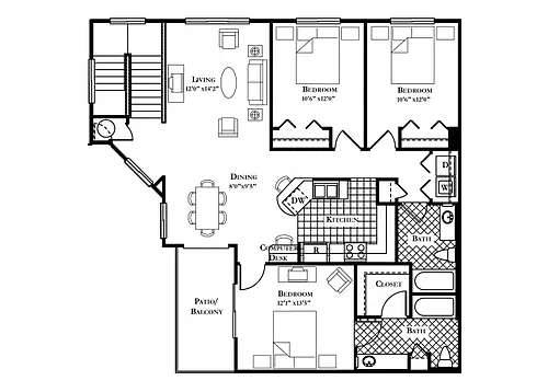 Floor plan Empoli
