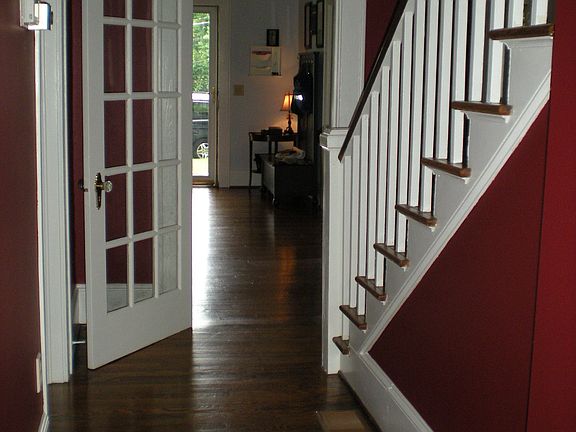 Hallway looking to front