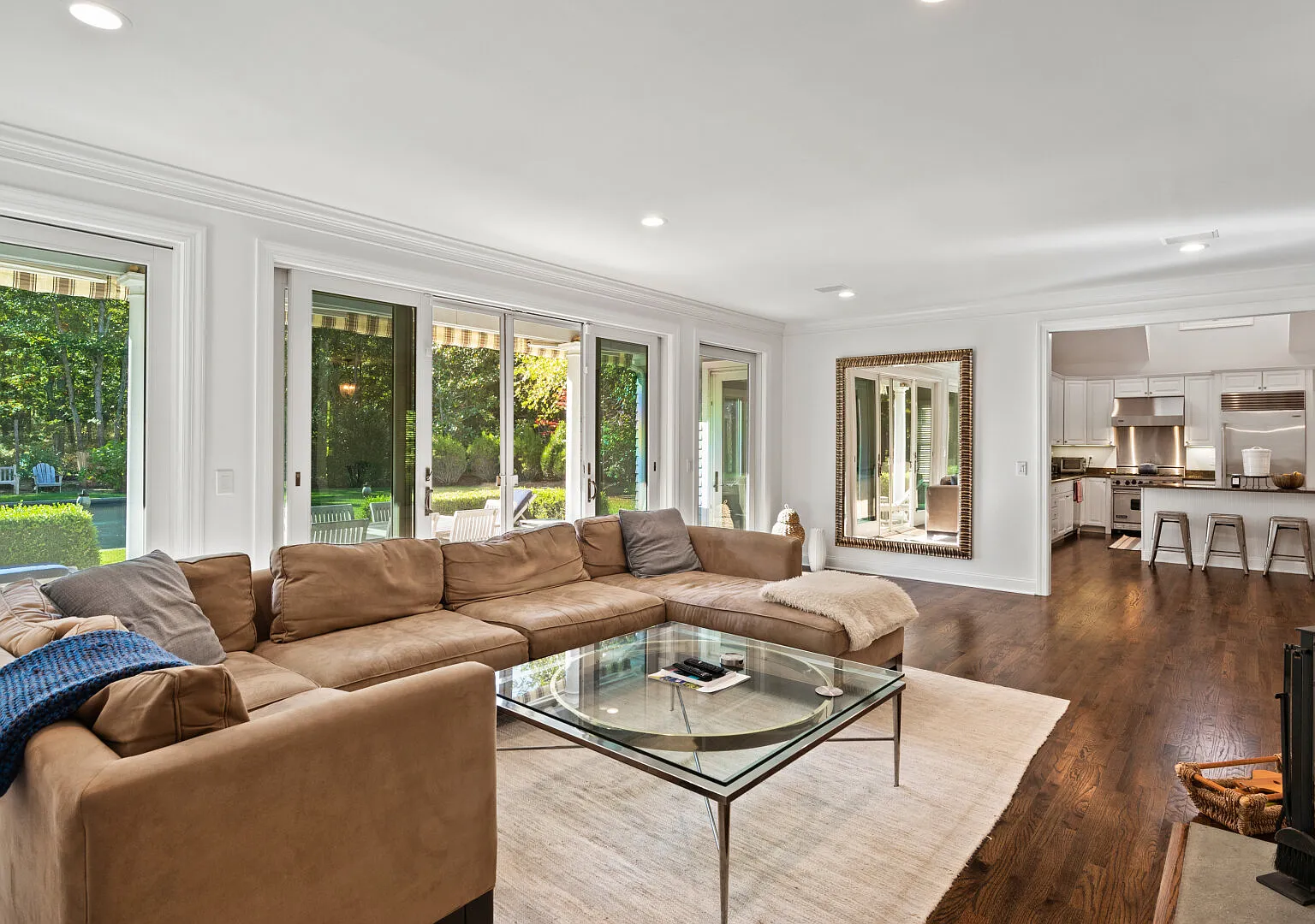 Traditional-style home with a private pool — Photo 4