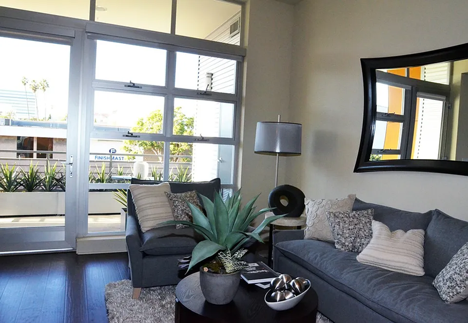 Step into the elegant dining area of a Bixby apartment