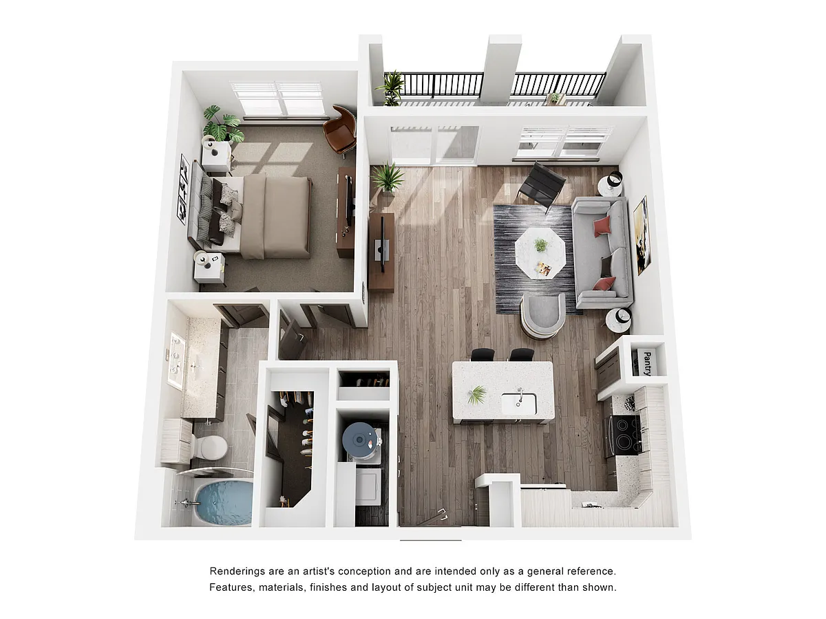 Floor plan B60