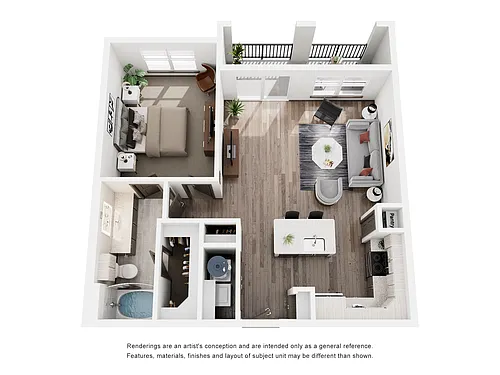 Floor plan B60