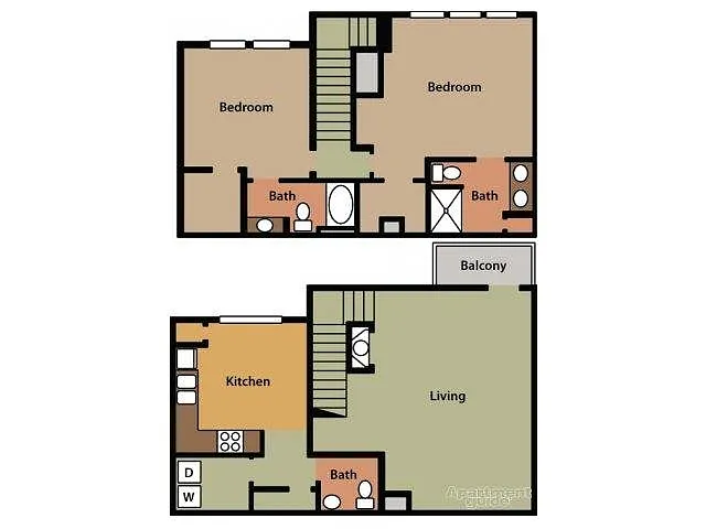 Floor plan Hawthorne